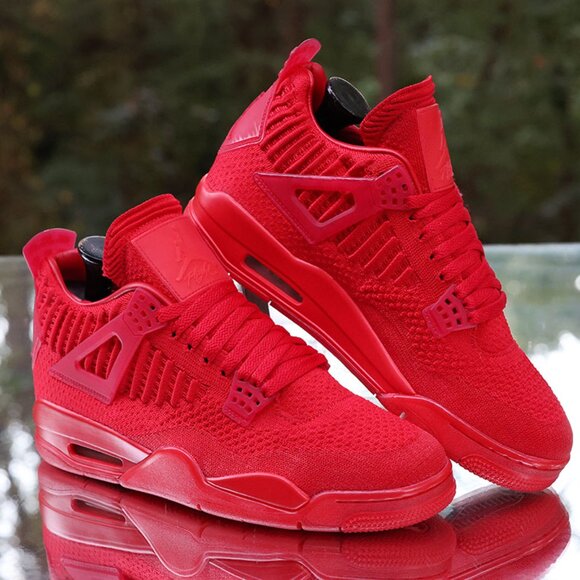 Air Jordan 4 Retro Flyknit University Red - Picture 3 of 15
